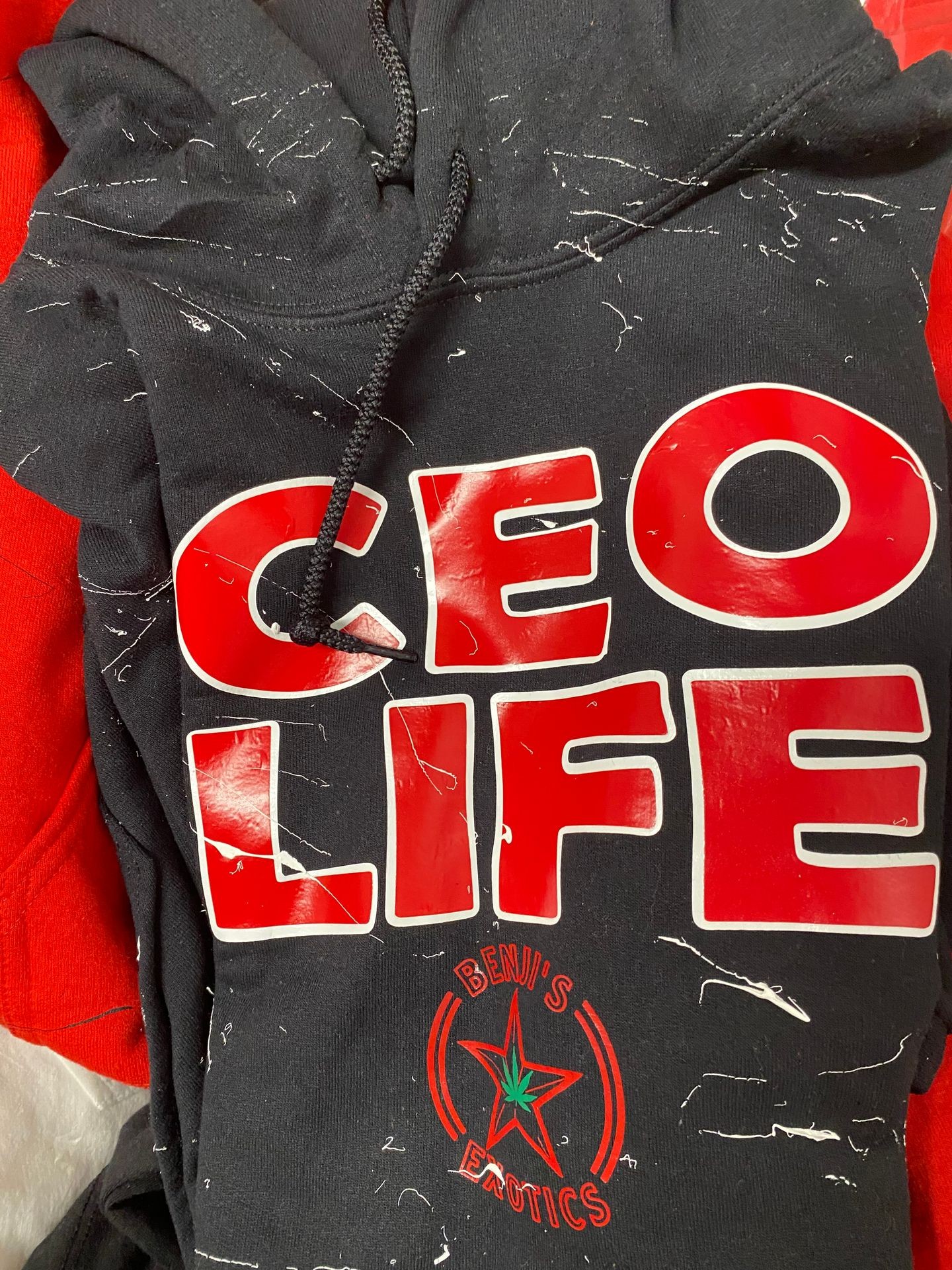 CEO LIFE BLACK HOODIE