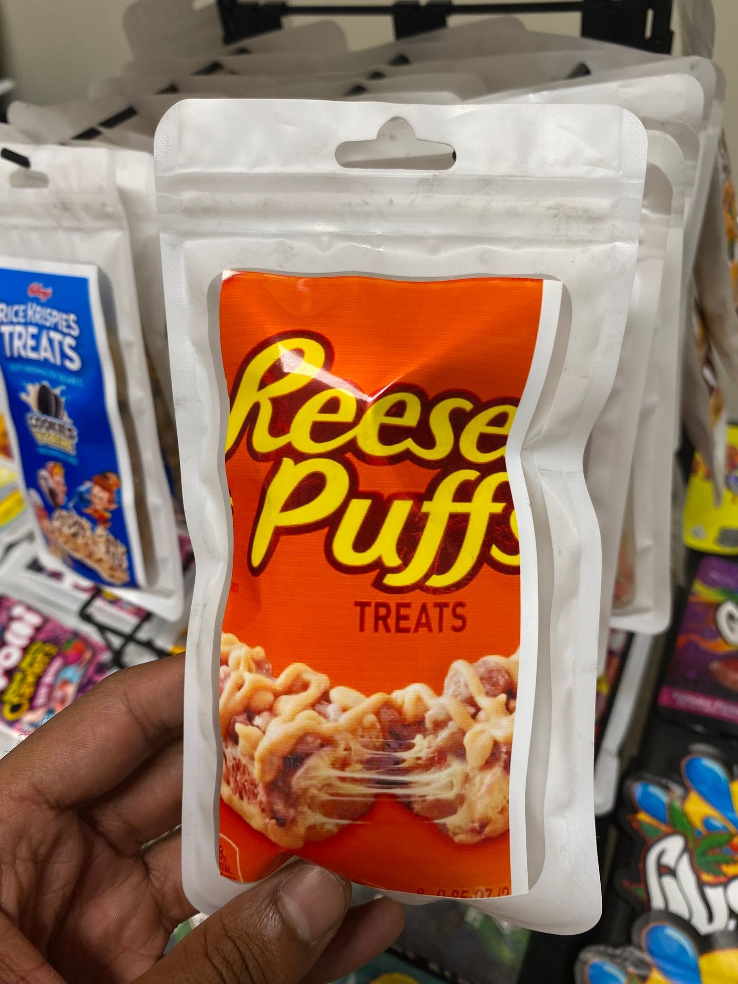 INFUSED REESE PUFFS TREATS